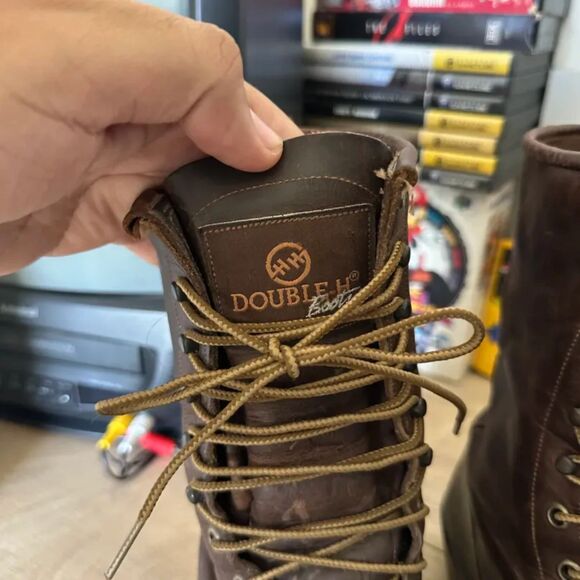 Vintage Double H Western Cowboy Style Boots Size 11EE 11678 - Picture 2 of 10